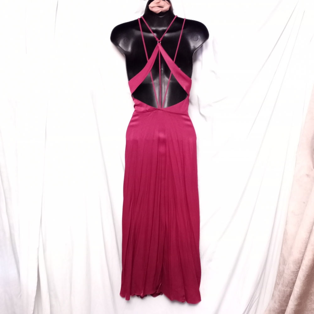 FREE PEOPLE Magenta Maxi Dress - Picture 2 of 5